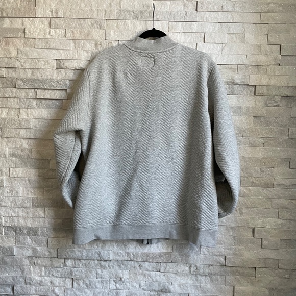 Men's XL Textured Bomber Jacket - Picture 4 of 5